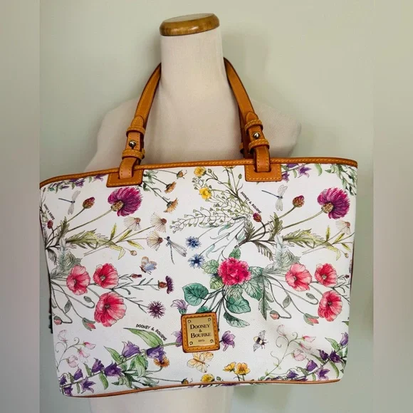 [Dooney & Bourke] Botanical Collection - Small Leisure Tote Shopper 🌺🥀🌼🌿 - Picture 3 of 12